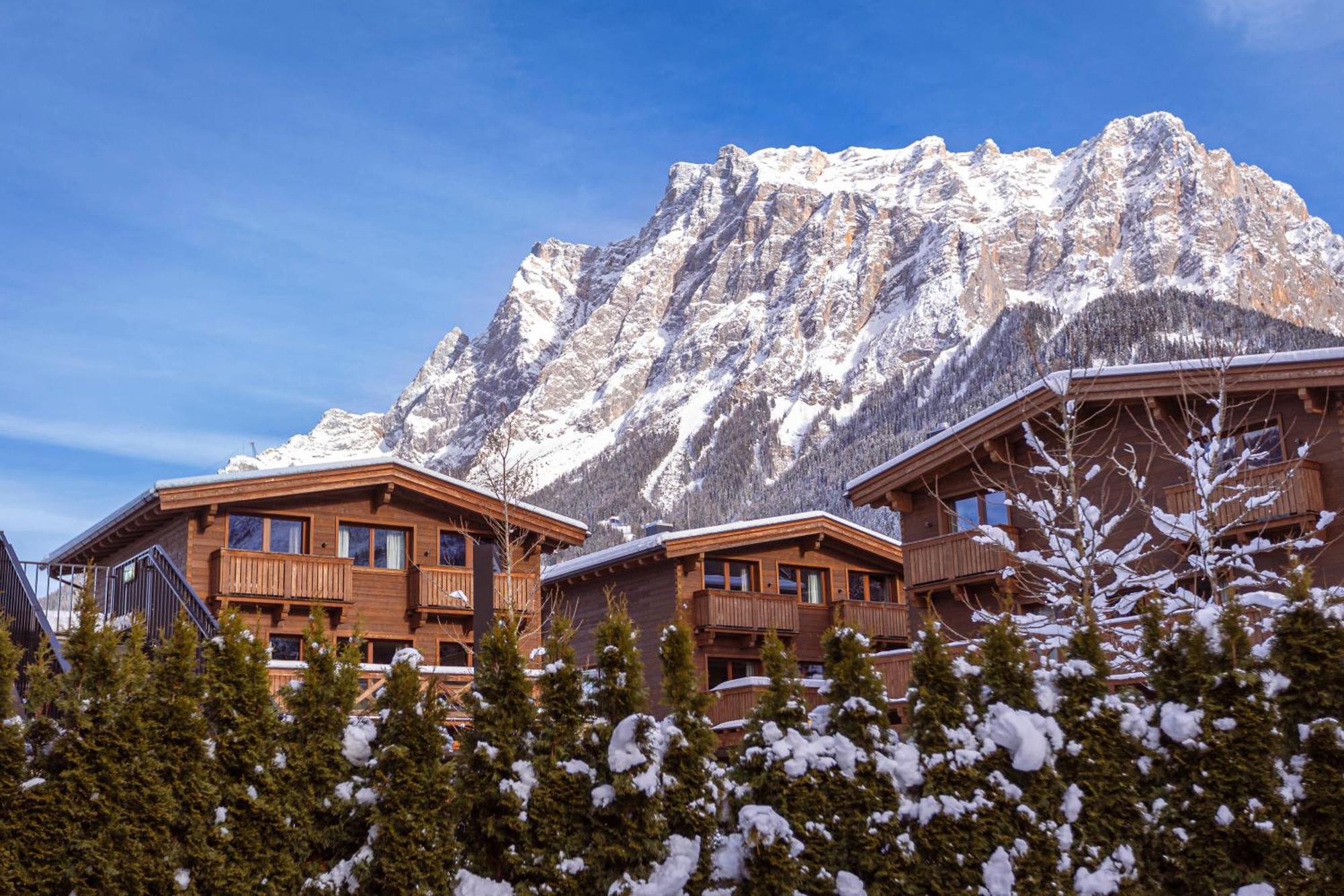 Bergresort Zugspitze Ehrwald By Alps Resorts Kültér fotó