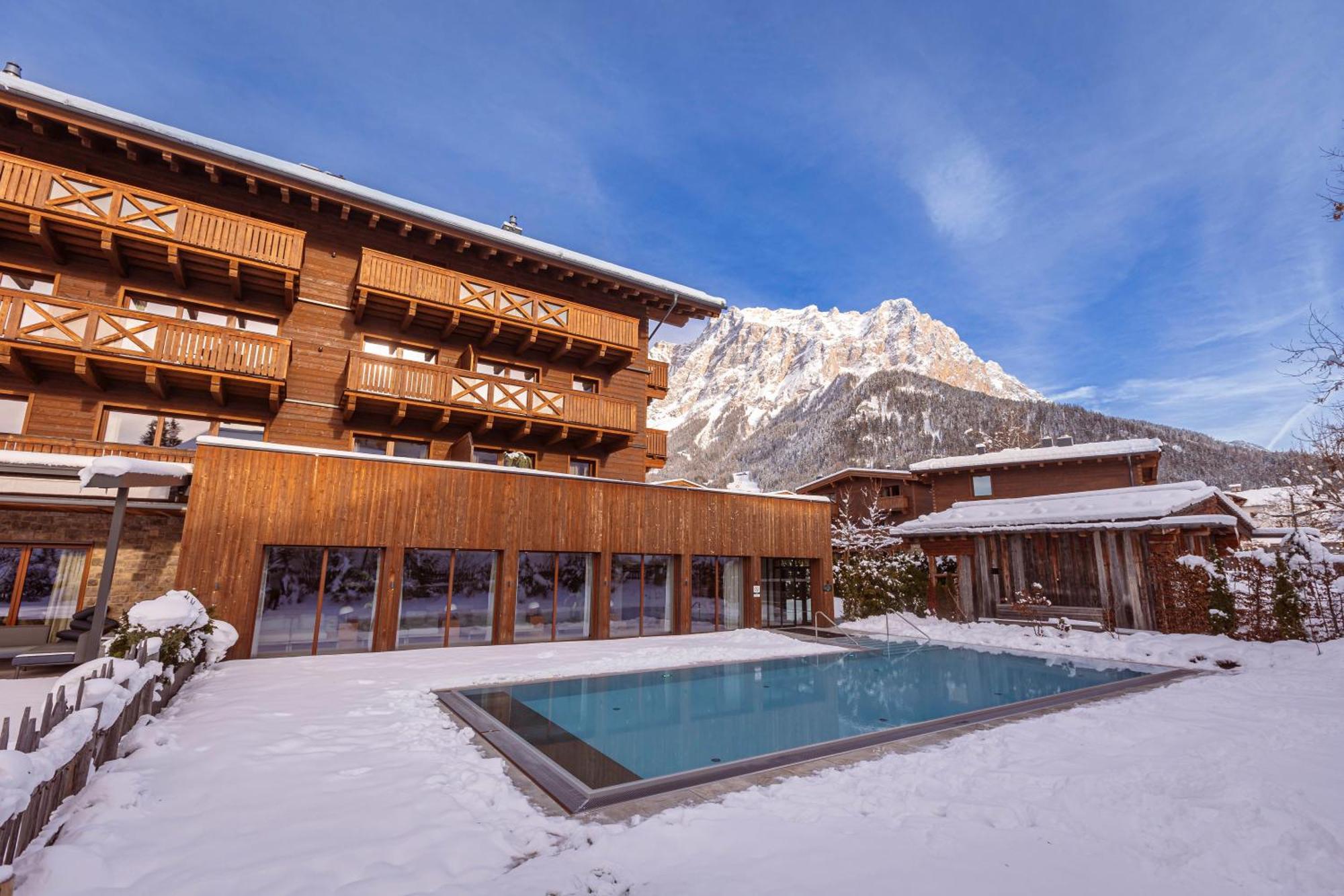 Bergresort Zugspitze Ehrwald By Alps Resorts Kültér fotó