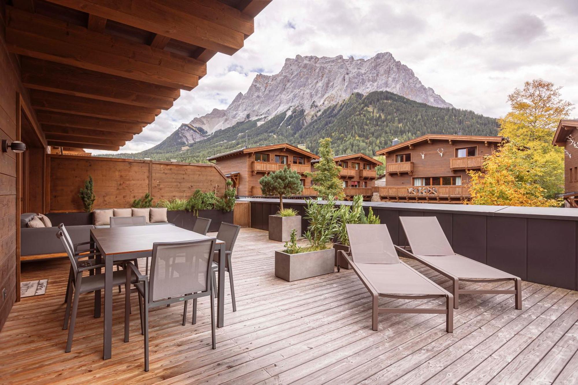 Bergresort Zugspitze Ehrwald By Alps Resorts Kültér fotó